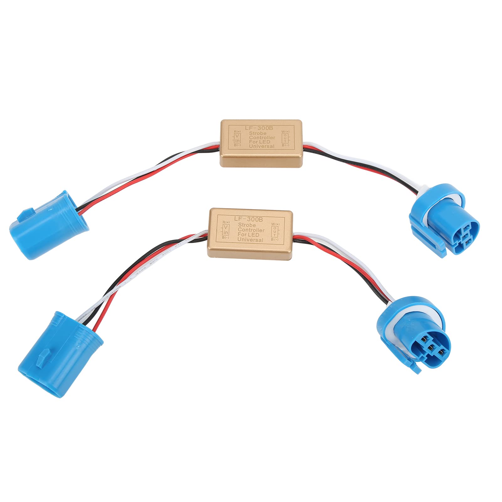 LiebeWH 2 Stück Blink-Controller, LED-Steuermodul, LED-Steuermodul für Kraftfahrzeuge, Gepanzerte Fahrzeuge, 50 W von LiebeWH