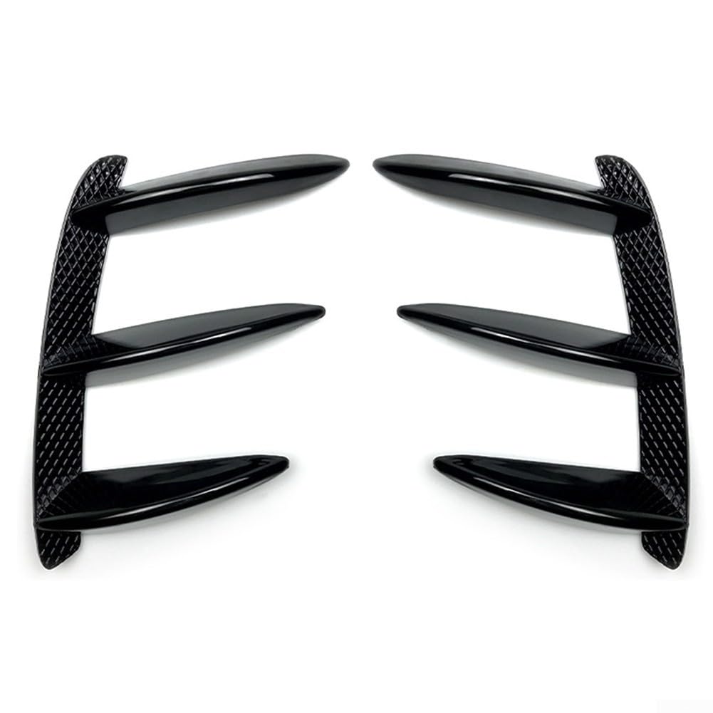 ABS Auto Heckstoßstange Canards für W176 A200 A250 A260 A45, glänzend schwarz, stilvolles Design (glänzendes Schwarz) von LifenaviStore