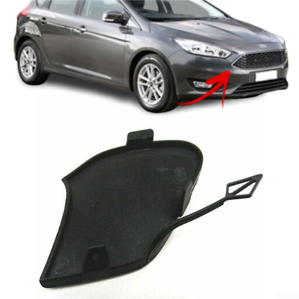 Präzisionstechnik Anhängerhakenabdeckung, zerstörungsfreie Installation, ABS-Material, passend für Ford Focus MK3 2014 2015 2016 2017 2018 von LifenaviStore