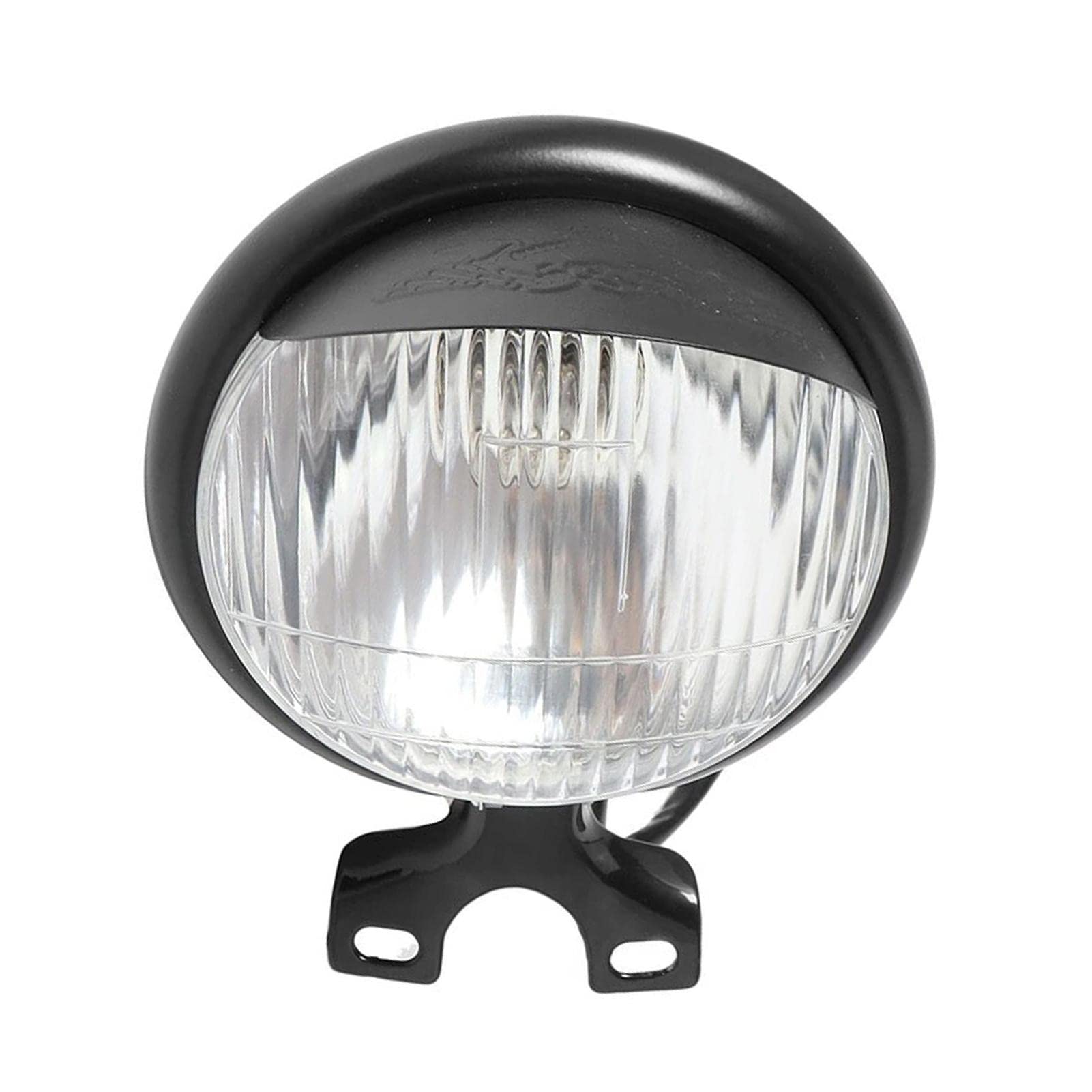 Limitoll LED-Motorradscheinwerfer | Vintage-Stil 12,7 cm Motorrad-Scheinwerfer-Projektor – runder Scheinwerfer aus Metall für Fahrzeuge von Limitoll