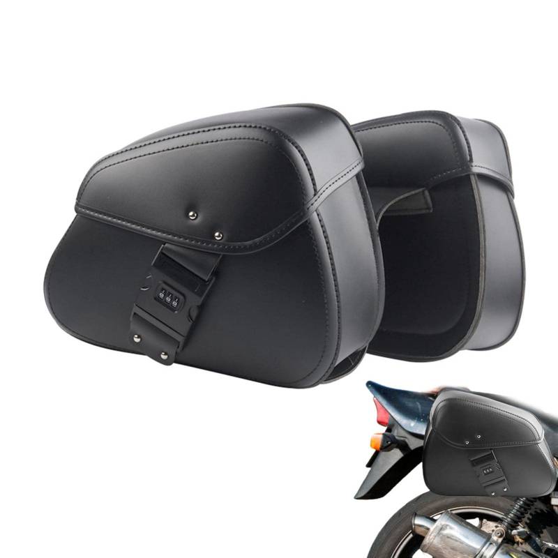 Limitoll wasserdichte Motorrad-Satteltaschen | Überwurf-Satteltaschen für die Reise,Motorrad-Satteltaschen für Reisegepäck für Electra Glide Road | Motorrad Seitentasche von Limitoll