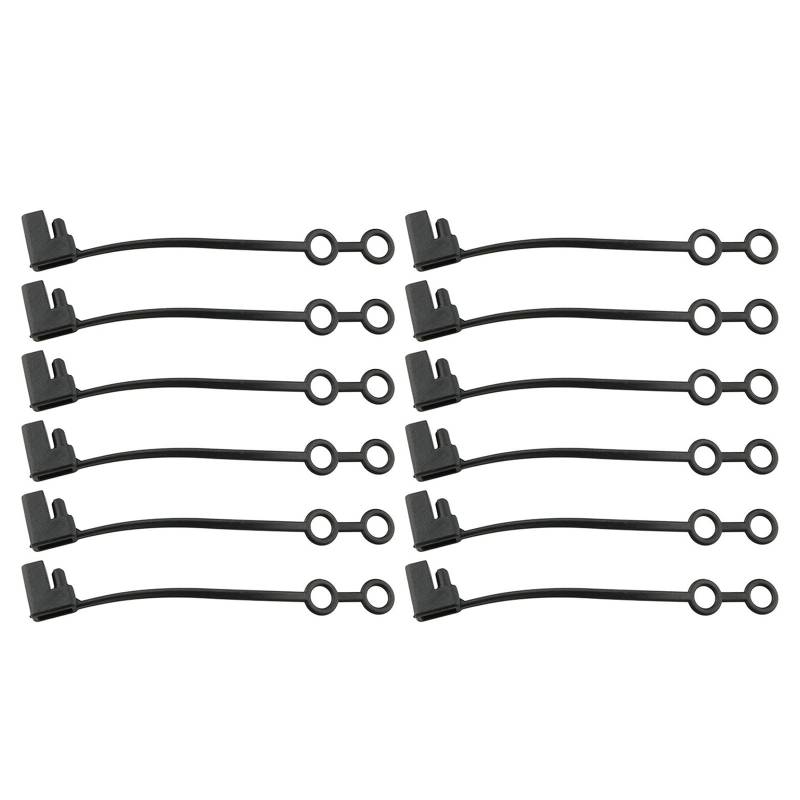 12 Pcs Robuste PVC -2Pin Stecker Solaranschlüsseabdeckungen Zum Schutz Der Steckverbinder In Der Rauen Umgebung Freien Täglich von Limtula