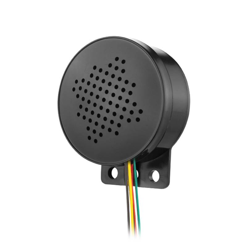 4CH Auto Start Stimme TriggerVoice Lautsprecher Prompter Alarm Horn Einstellbar Für Golf Fahrzeuge Auto Alarm Zugangskontrolle Sprachprompter DC6-30V Auto Start Stimme Industrielle Horn von Limtula