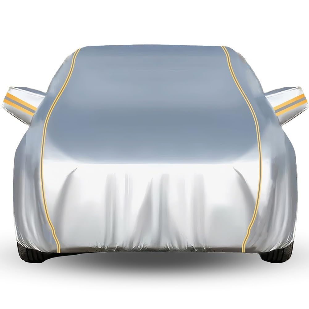 Autoabdeckung,Auto Abdeckplane für Mini Convertible R57(2009-2016),Car Cover Outdoor Allwetter,Autoplane Hagelschutz Schneefest Schutz,Vollgarage Autoabdeckplane ((Size:3723 * 1683 * 1414mm) von LinGKon