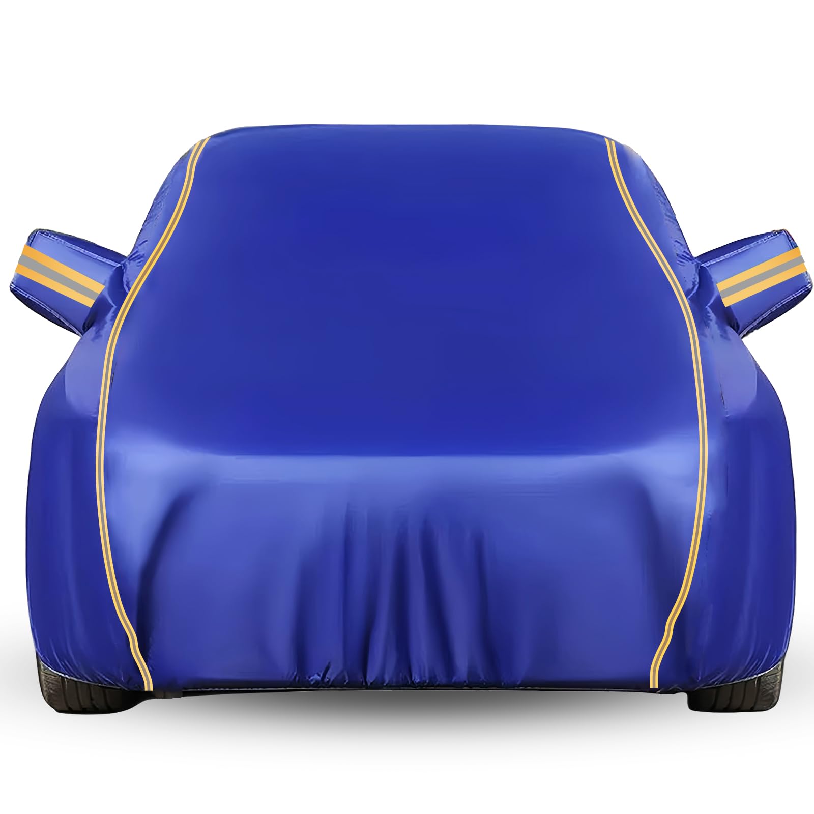 Autoabdeckung,Auto Abdeckplane für Mini Cooper SE (J01),Car Cover Outdoor Allwetter,Autoplane Hagelschutz Schneefest Schutz,Vollgarage Autoabdeckplane ((Size:3858 * 1756 * 1460mm) von LinGKon