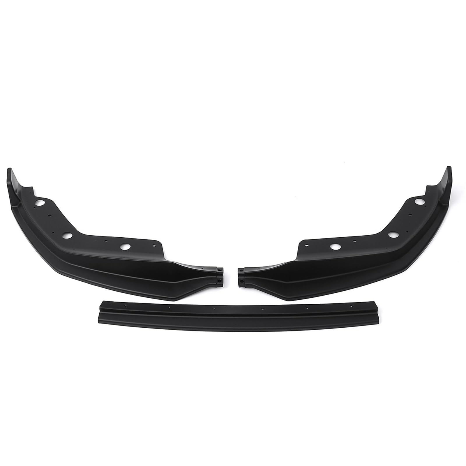 Auto Frontspoiler Lippe 3PCS Auto Vorderen Stoßfänger Lip Spoiler Splitter Diffusor Abnehmbare Körper Kit Abdeckung Schutz Für 3-Serie Für G20 2019 2020 Auto Frontspoiler(Matte Black) von LinQianBhD