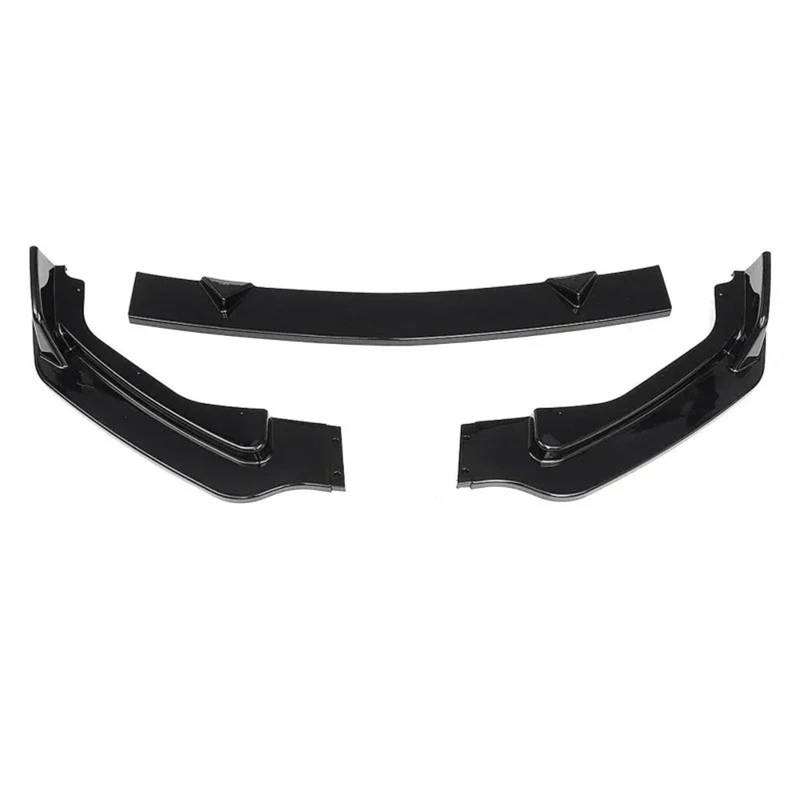 Auto Frontspoiler Lippe Auto Frontschürze Lip Spoiler Diffusor Auto Körper Kit Stoßstange Schutz Schutz Für Infiniti Für Q50 2014 2015 2016 2017 Auto Frontspoiler(Glossy Black) von LinQianBhD