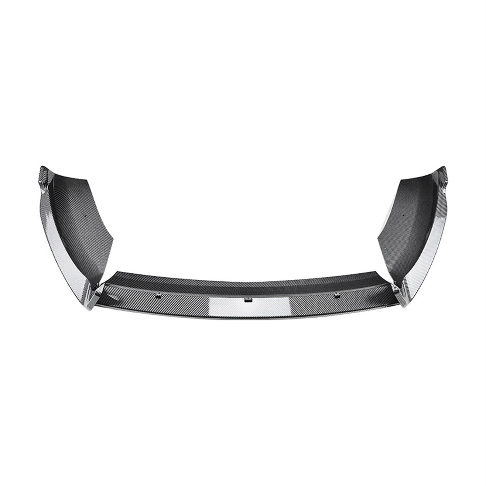 Auto Frontspoiler Lippe Auto Frontschürze Lip Spoiler Diffusor Splitter Body Kit Schürzen Abdeckung Schutz Für Ford Für Fiesta Für MK6 Für ST 2012 2013 2014 2015 2016 2017 Auto Frontspoiler(Carbon Fib von LinQianBhD