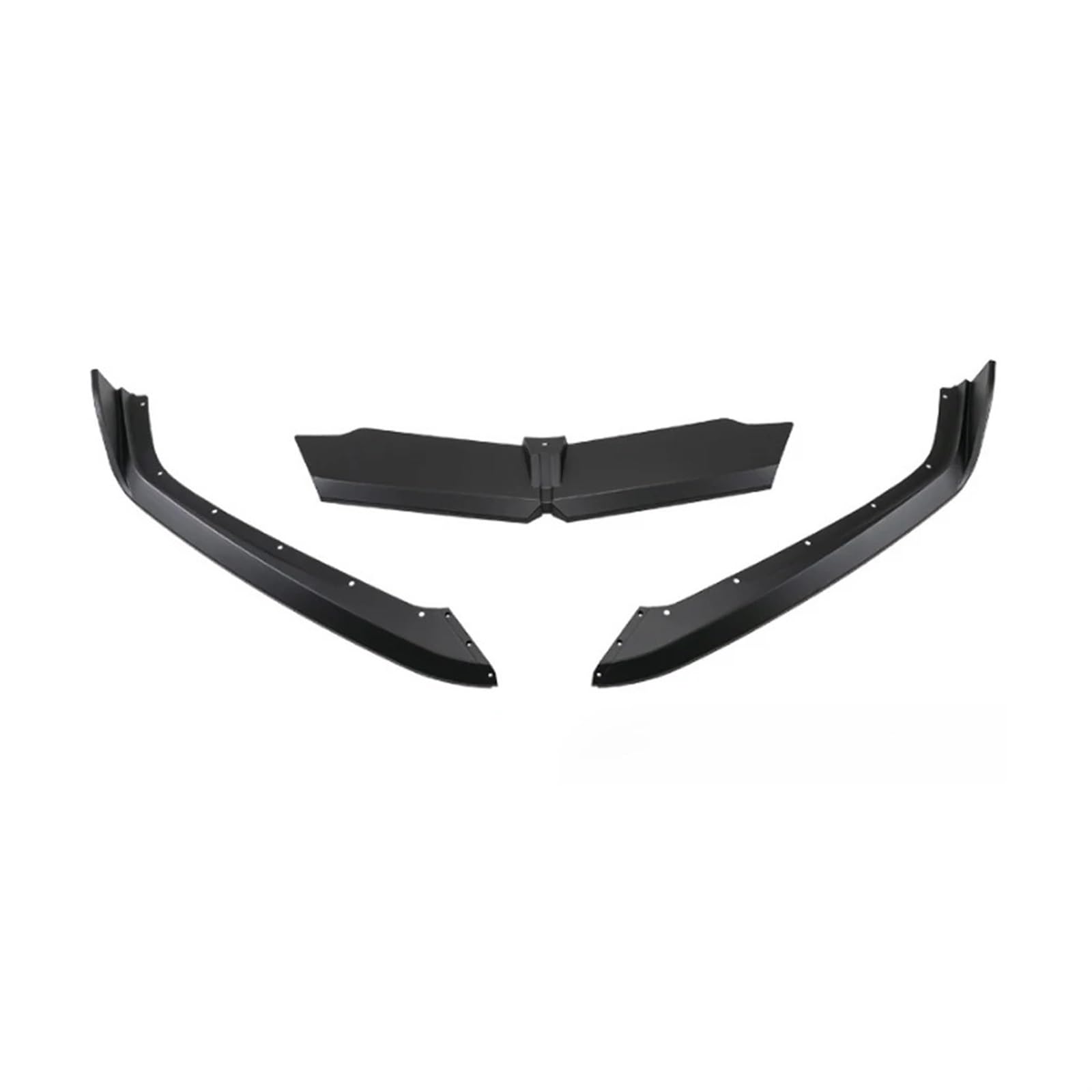 Auto Frontspoiler Lippe Auto Frontschürze Lip Spoiler Splitter Körper Kit Schürzen Abdeckung Schutz Trim Für Chevrolet Für Corvette Für C8 Für Z51 2020 2021 2022 2023 2024 Auto Frontspoiler(Glossy bla von LinQianBhD