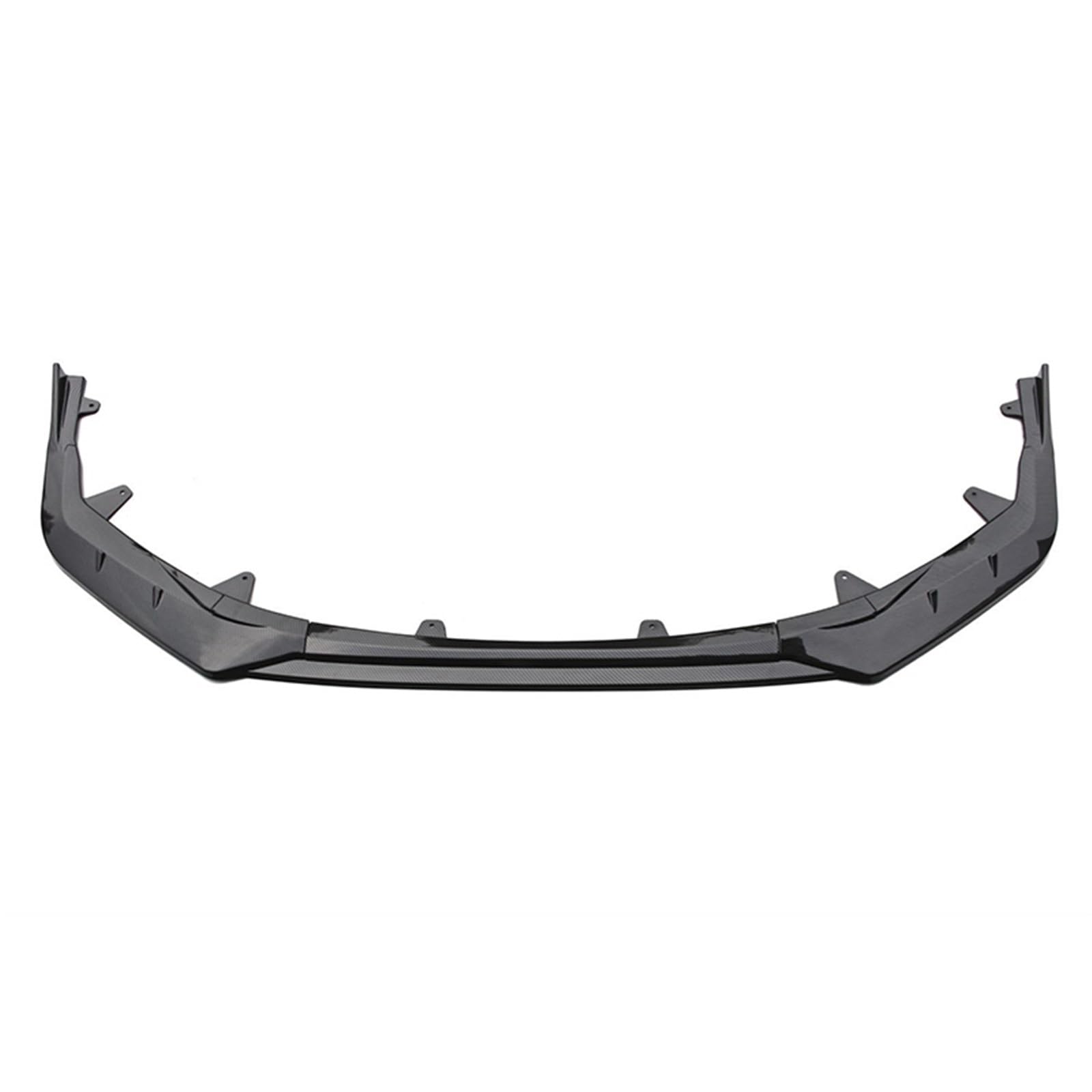 Auto Frontspoiler Lippe Auto Vorderen Stoßfänger Lip Body Kit Spoiler Splitter Stoßstange Canard Lip Bodykit Schutz Deflektor Zubehör Für Toyota Für Corolla 2021 Auto Frontspoiler(Carbon Look) von LinQianBhD