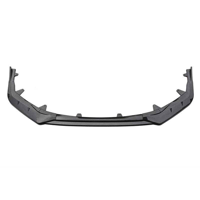 Auto Frontspoiler Lippe Auto Vorderen Stoßfänger Lip Body Kit Spoiler Splitter Stoßstange Canard Lip Bodykit Schutz Deflektor Zubehör Für Toyota Für Corolla 2021 Auto Frontspoiler(Carbon Look) von LinQianBhD