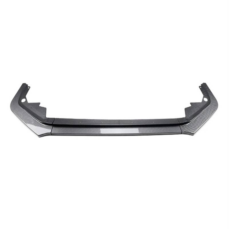 Auto Frontspoiler Lippe Auto Vorderen Stoßfänger Lip Spoiler Diffusor Splitter Körper Kit Schürzen Abdeckung Schutz Trim Für Civic Für 11th 2021 2022 2023 2024 Auto Frontspoiler(Carbon Look) von LinQianBhD