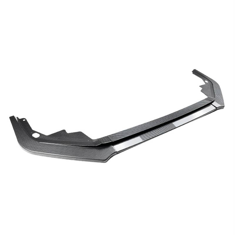 Auto Frontspoiler Lippe Auto Vorderen Stoßfänger Lip Spoiler Unteren Klinge Separator Außen Diffusor Splitter ABS Körper Kit Abdeckung Für Civic Für 11th 2021 2022 2023 Auto Frontspoiler(Carbon Look) von LinQianBhD