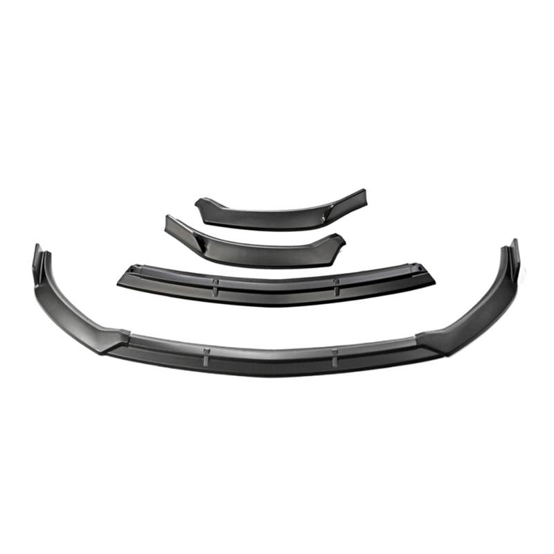 Auto Frontspoiler Lippe Auto Vorderen Stoßfänger Lip Spoiler Zubehör Körper Kits Abdeckung Für Benz Für A-Klasse Für W177 Für V177 2019 2020 2021 2022 2023 Auto Frontspoiler(Matte Black) von LinQianBhD