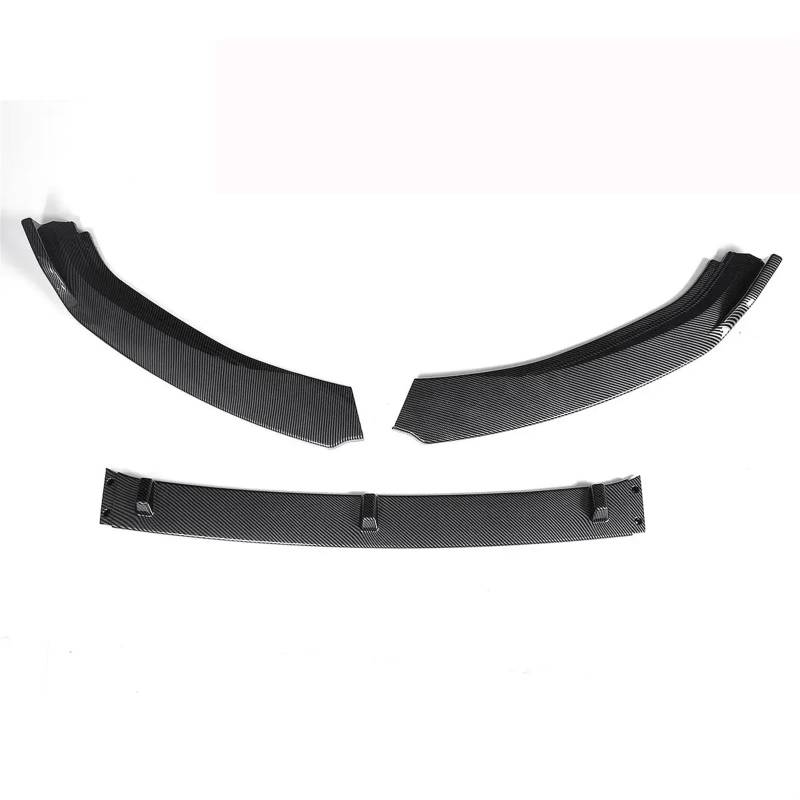 Auto Frontspoiler Lippe Front Stoßstange Splitter Lip Diffusor Spoiler Schutz Deflektor Schutz Für VW Für Golf Für MK7 7.5 Für GTI Für GTD 2012 2013 2014 2015 2016 2017 Auto Frontspoiler(Carbon Look) von LinQianBhD