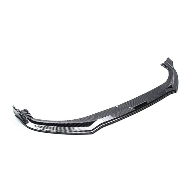 Auto Frontspoiler Lippe Frontschürze Lip Spoiler Schürze Auto Außen Teile Zubehör Körper Kit Für Ford Für Elektrische Für Mustang Für Mach-E 2021 2022 2023 2024 Auto Frontspoiler(Carbon Look) von LinQianBhD