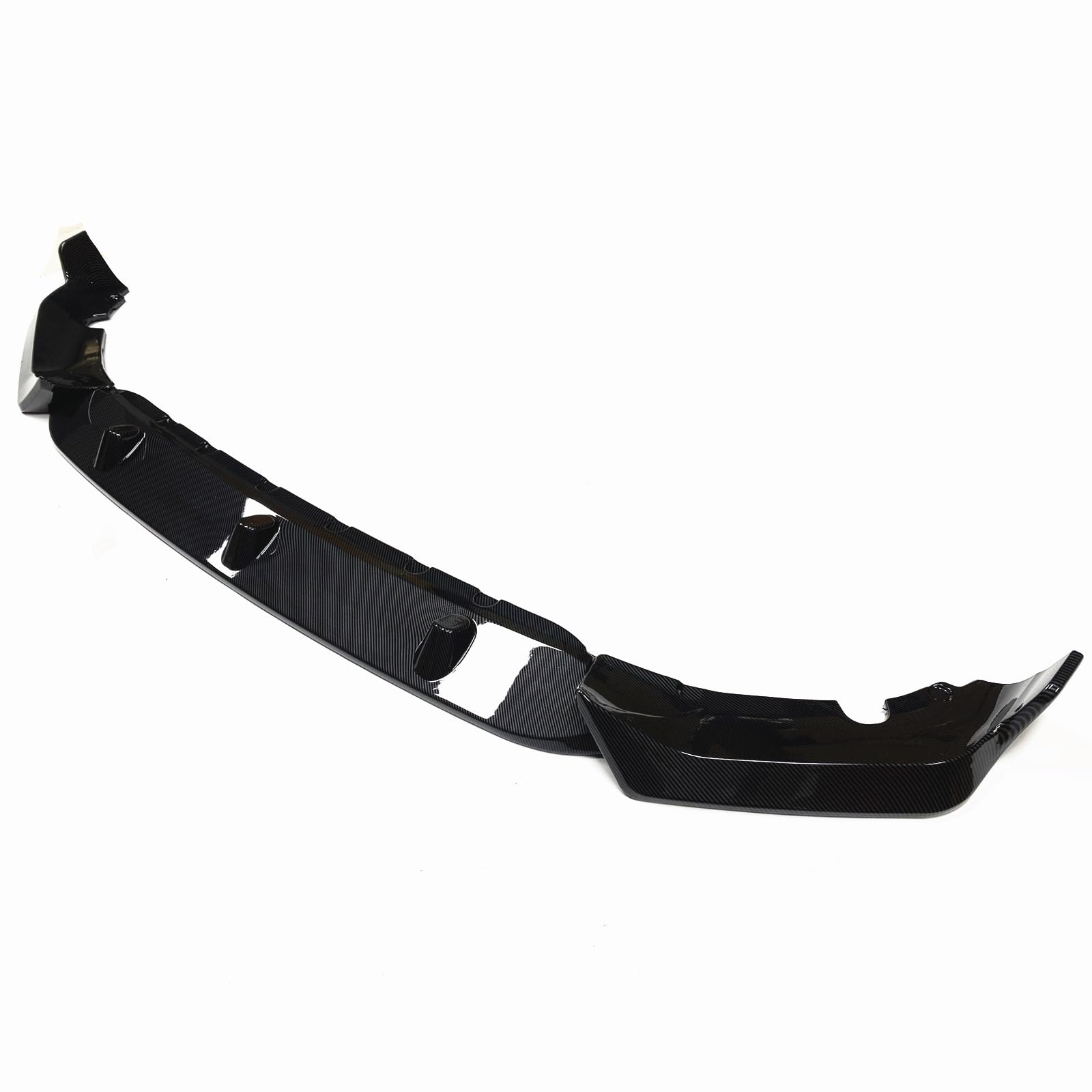 Auto Frontspoiler Lippe Frontschürze Spoiler Lippe Volant Lippe Splitter Untere Klinge Platte Für G07 Für X7 Für Sport 2019 2020 2021 2022 Auto Frontspoiler(Carbon Fiber Look) von LinQianBhD