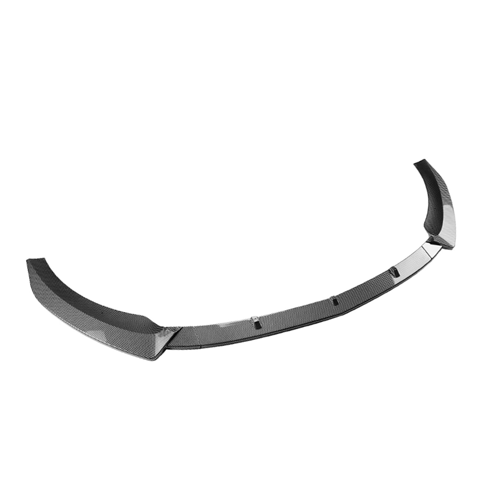 Auto Frontspoiler Lippe Frontspoiler Lip Splitter Auto Untere Split Klinge Trim Für Benz Für A-Klasse Für W177 Für A45 Für A45S 2019 2020 2021 2022 2023 Auto Frontspoiler(Carbon Fiber Look) von LinQianBhD