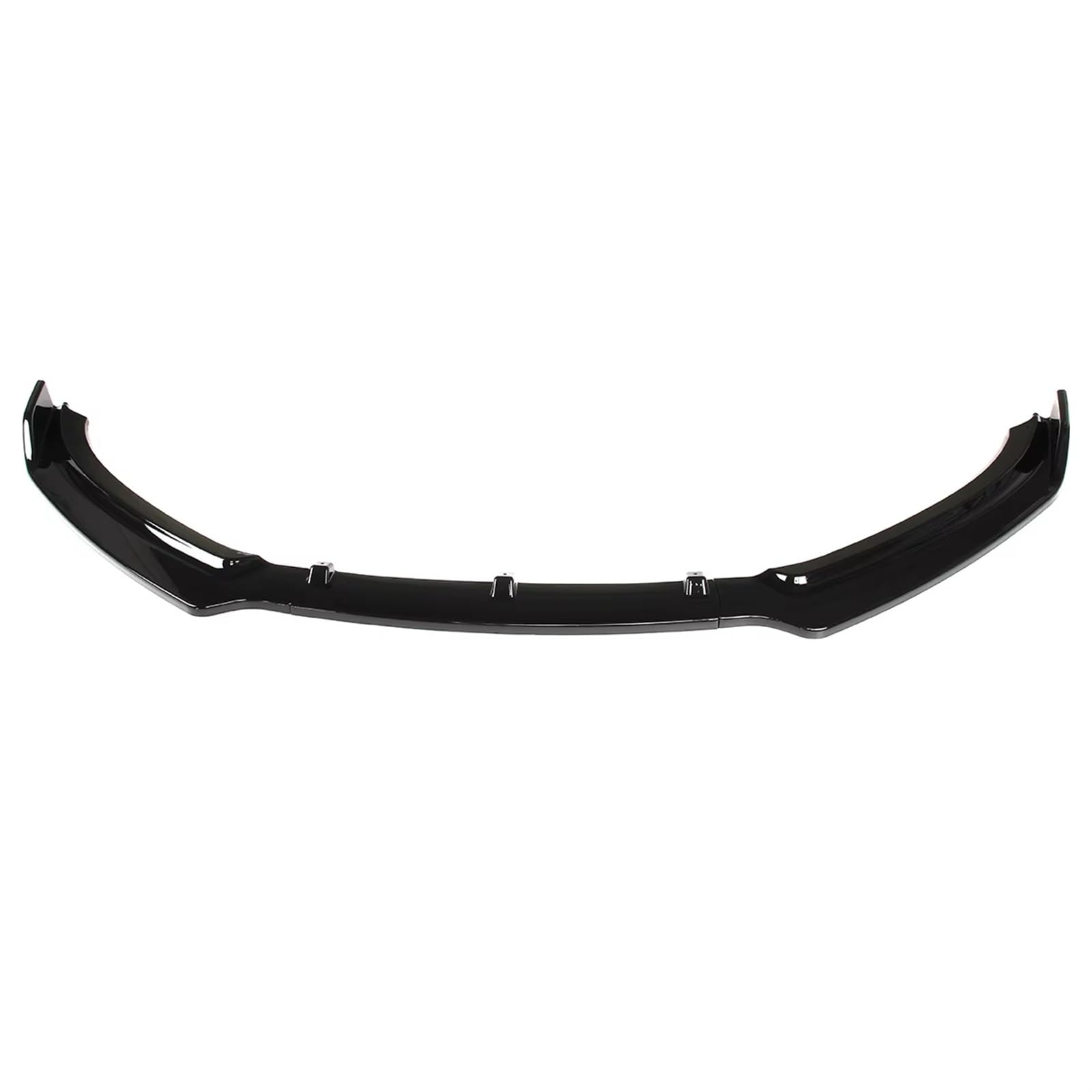 Auto Frontspoiler Lippe Glänzend Schwarz Frontstoßstange Lip Body Kit Spoiler 3 Stück Für A4 Für B8.5 2013 2014 2015 2016 Auto Frontspoiler von LinQianBhD