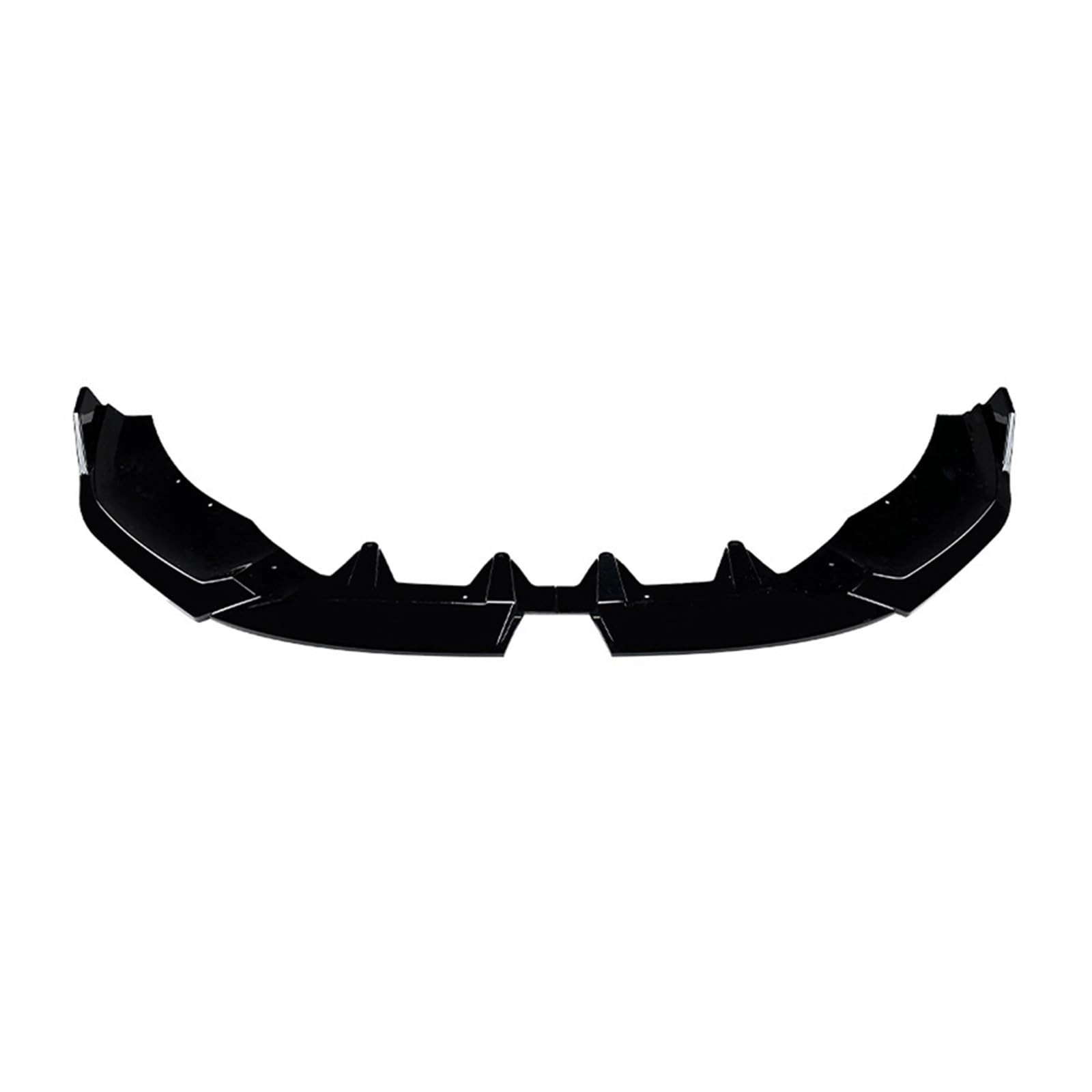 Auto Frontspoiler Lippe Glanz Schwarz Auto Vorderen Stoßfänger Lip Diffusor Spoiler Für 5-Serie Für I5 Für G60 Für G61 Für Sport 2024 + Auto Frontspoiler(Glossy Black) von LinQianBhD