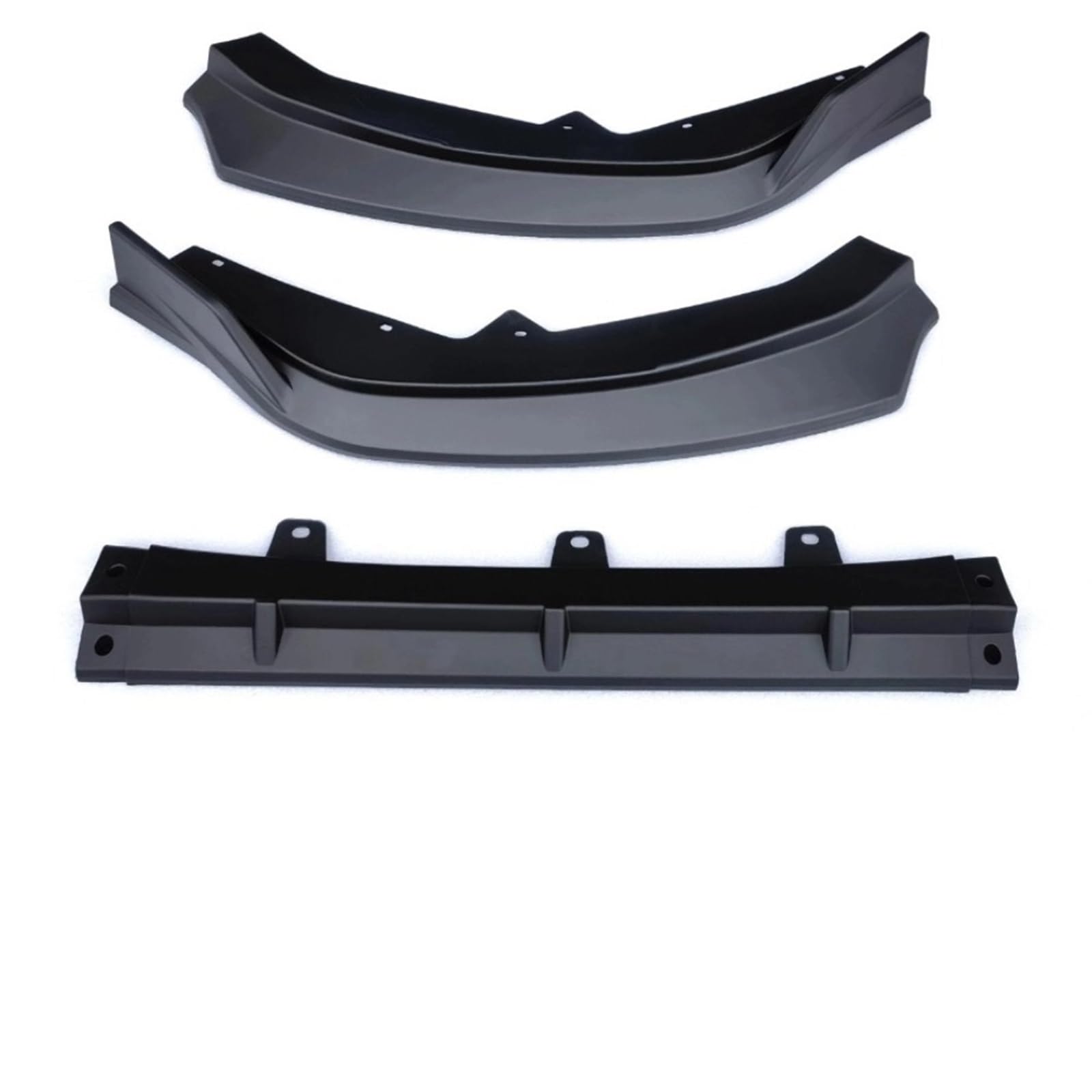 Auto Frontspoiler Lippe Spoiler Splitter Körper Kit Diffusor Protector Schutz Auto Zubehör Frontschürze Lippe Für Nissan Für Sentra Für Sylphy 2023 2024 Auto Frontspoiler(Matte Black) von LinQianBhD