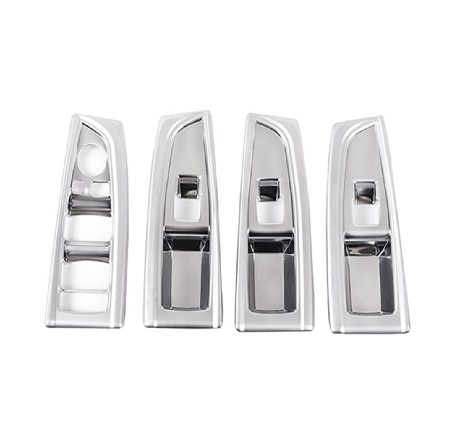 Auto Trim Abdeckung Rahmen Zubehör Für 2 Serie Für F45 Für F46 2015 2016 2017 2018 2019 Auto Fensterheber Schalter Panel Trim Abdeckung Rahmen ABS Chrom Innen Aufkleber(Style B-Silver) von LinQianBhD