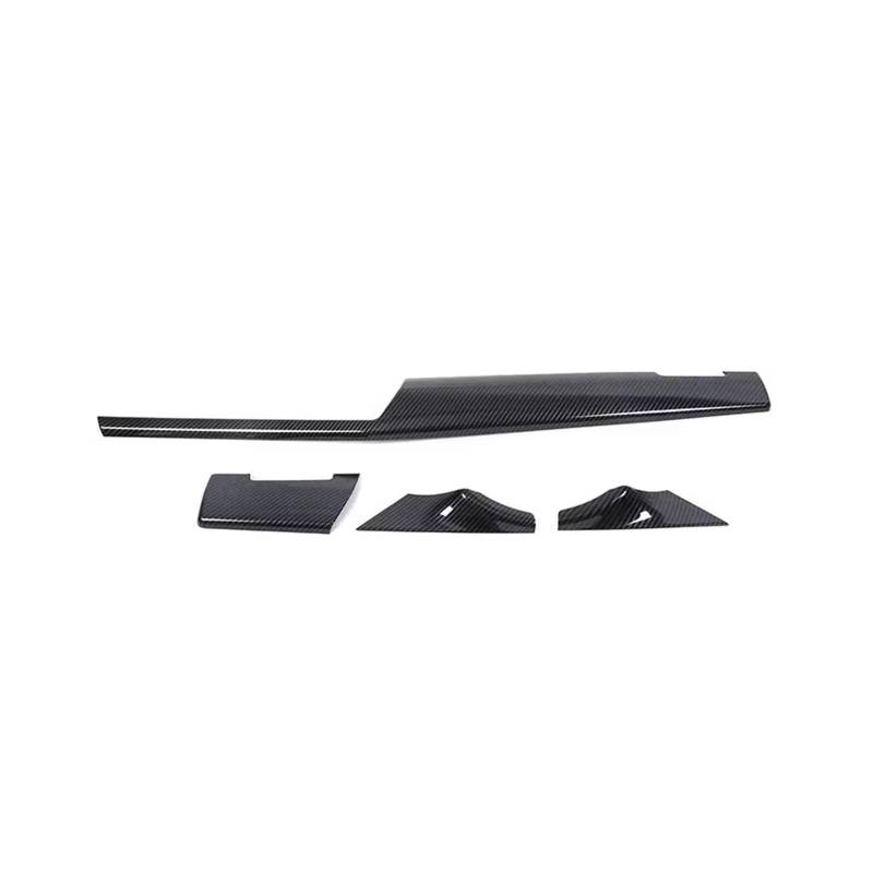 Auto Trim Abdeckung Rahmen Zubehör Für 5 Serie Für G60 2024 ABS Carbon Faser Auto Center Console Dashboard Panel Dekoration Abdeckung Auto Innen Zubehör LHD von LinQianBhD