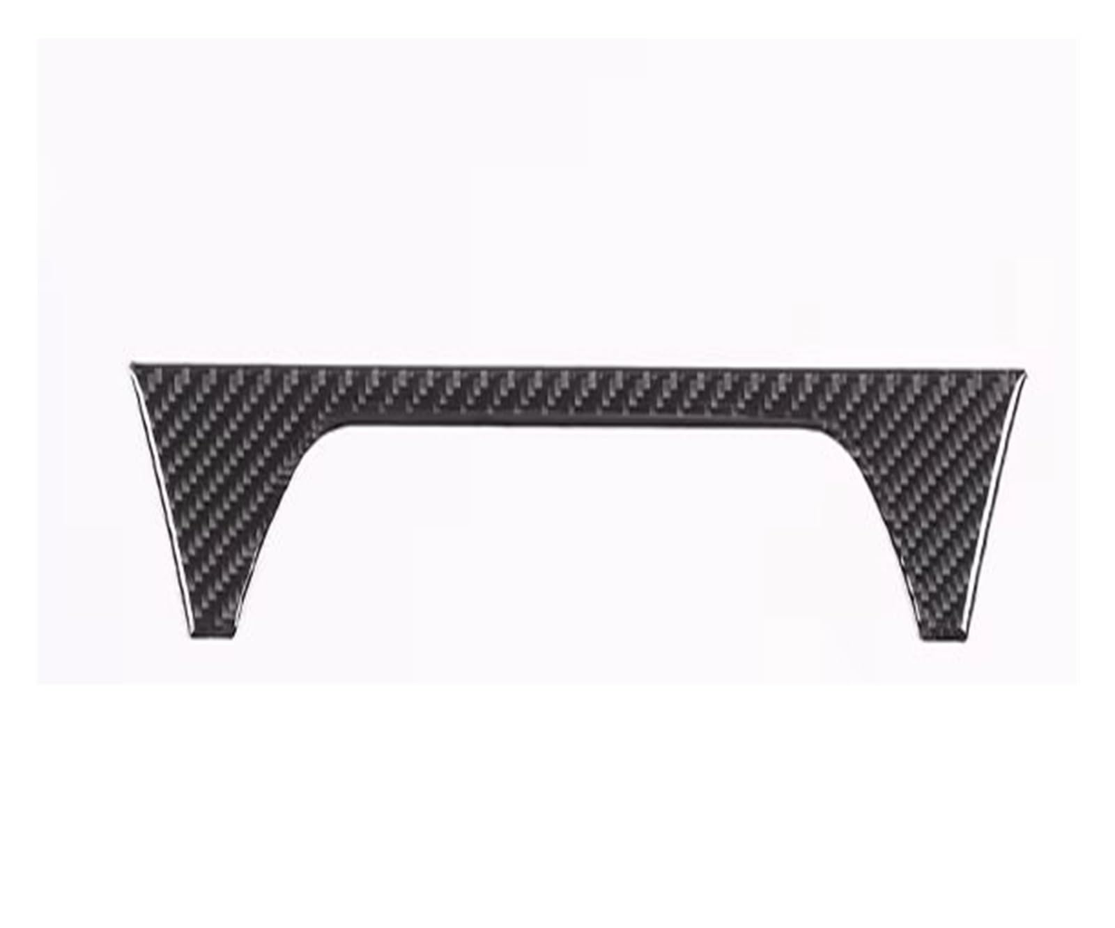 Auto Trim Abdeckung Rahmen Zubehör Für 5 Serie Für G60 2024 Weiche Carbon Faser Auto Center Konsole Wasser Tasse Halter Front Panel Rahmen Trim Aufkleber Auto Zubehör(A) von LinQianBhD