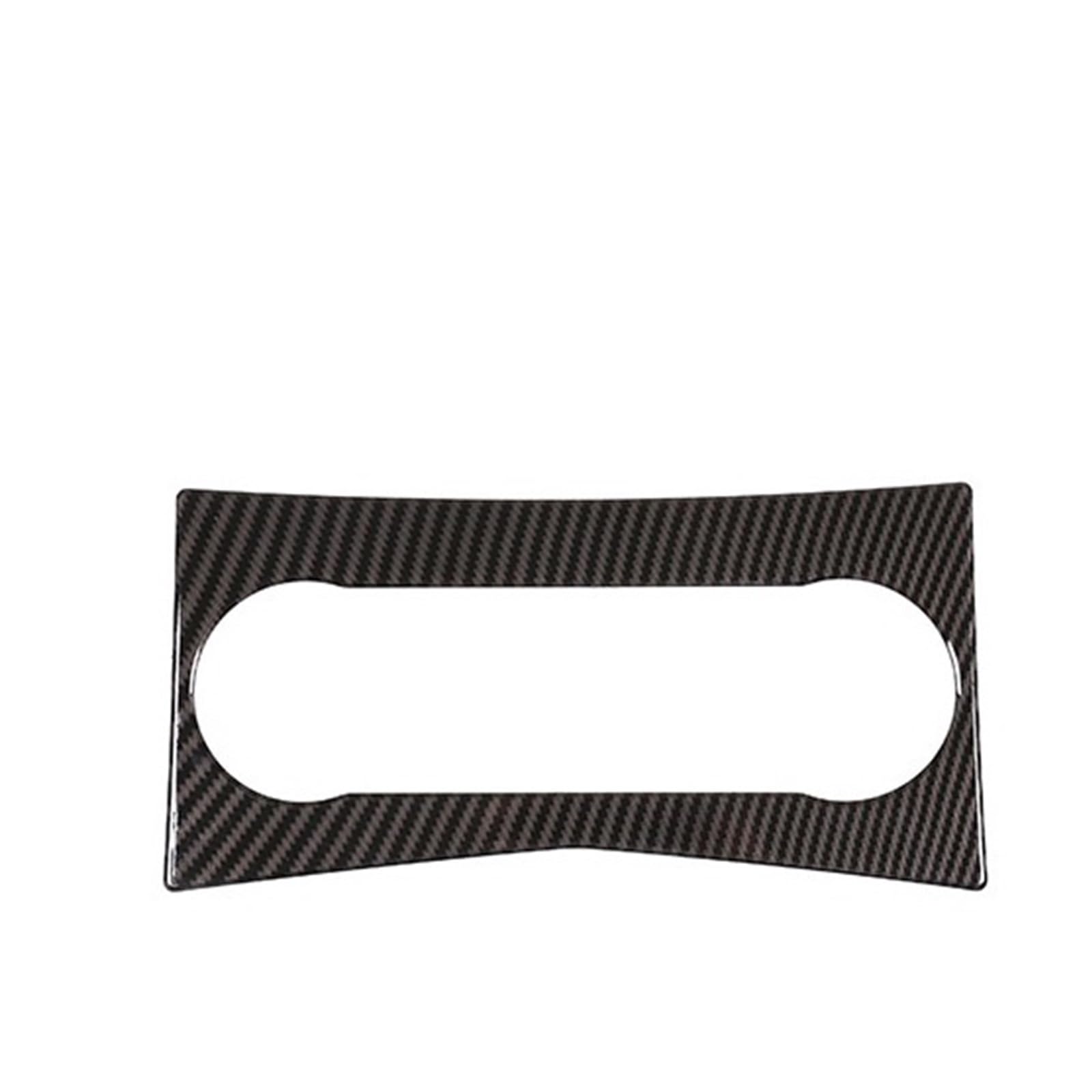 Auto Trim Abdeckung Rahmen Zubehör Für Benz Für C Klasse Für W204 2007 2008 2009 2010 2011 2012 2013 ABS Carbon Faser Auto Zentrale Konsole Tasse Halter Panel Abdeckung Trim Aufkleber(5) von LinQianBhD