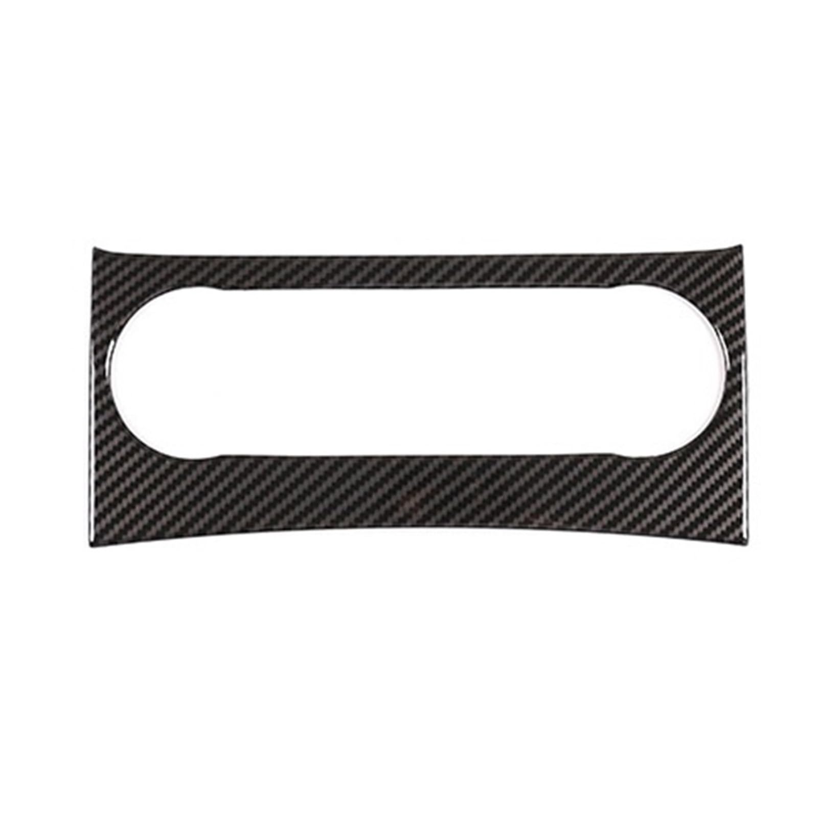 Auto Trim Abdeckung Rahmen Zubehör Für Benz Für C Klasse Für W204 2007 2008 2009 2010 2011 2012 2013 ABS Carbon Faser Auto Zentrale Konsole Tasse Halter Panel Abdeckung Trim Aufkleber(6) von LinQianBhD