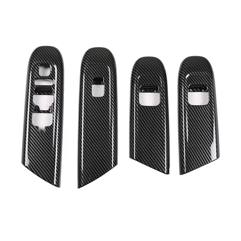 Auto Trim Abdeckung Rahmen Zubehör Für Benz Für C-Klasse Für W206 2022 Innen Zubehör ABS Auto Fenster Glas Lift Schalter Panel Armlehne Dekoration Trim Abdeckung von LinQianBhD