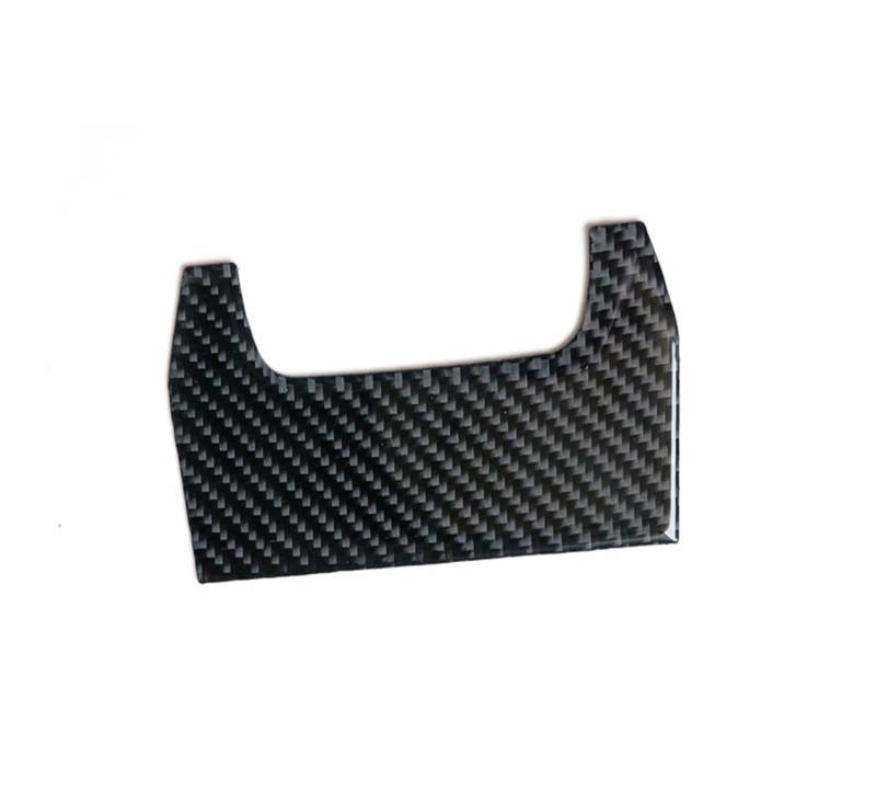 Auto Trim Abdeckung Rahmen Zubehör Für Civic Für Coupe 2013 2014 2015 Carbon Fiber Center Cup Halter Panel Styling Aufkleber Auto Innen Dekorative Zubehör(Black Set B) von LinQianBhD