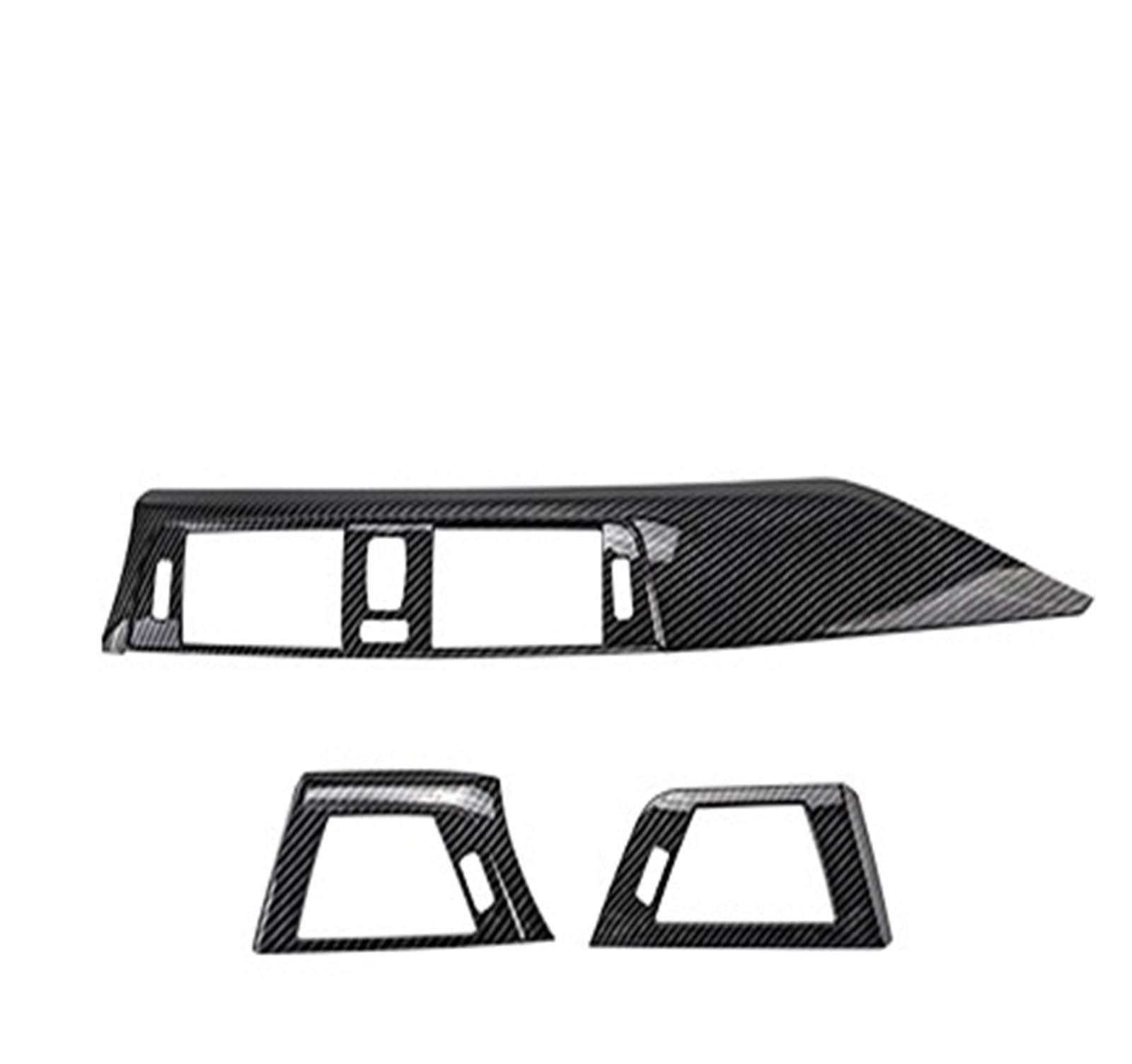 Auto Trim Abdeckung Rahmen Zubehör Für F30 Für F31 Für F32 Für F34 Für F36 LHD Auto Styling Carbon Fiber Center Konsole Air Outlet Panel Abdeckung Trim Aufkleber Rahmen(Type C LHD) von LinQianBhD