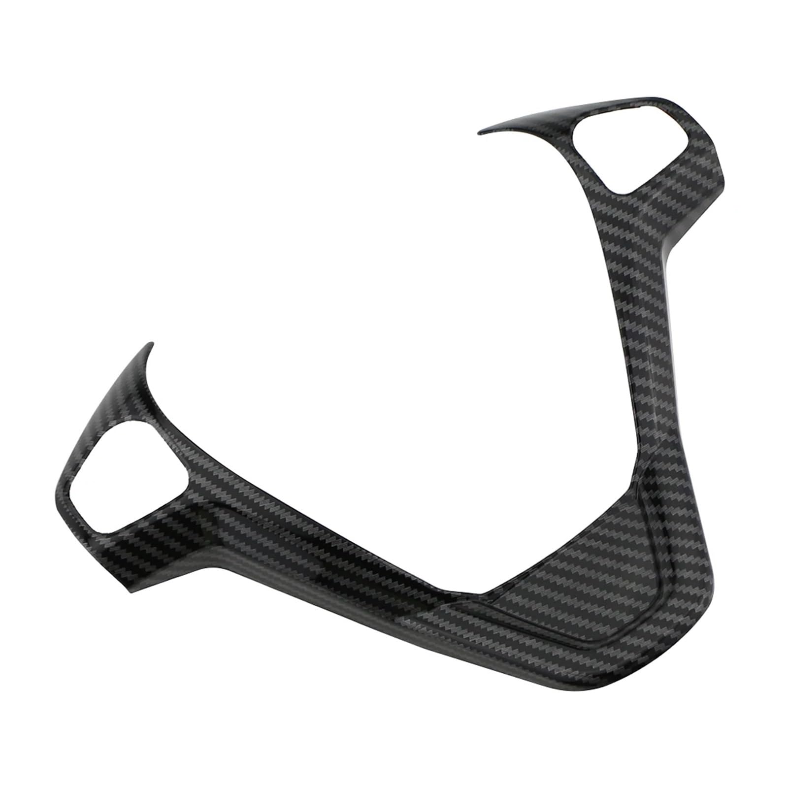 Auto Trim Abdeckung Rahmen Zubehör Für Ford Für Fiesta Für MK7 2009 2010 2011 2012 2013 2014 2015 2016 2017 Für Ecosport 2012-2017 Auto Lenkrad Panel Dekoration Abdeckung Aufkleber(Style C) von LinQianBhD