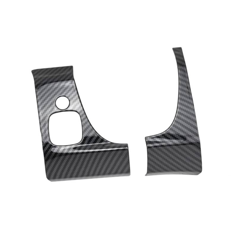 Auto Trim Abdeckung Rahmen Zubehör Für Ford Für Ranger 2015 2016 2017 2018 2019 2020 2021 2 Stück Carbon Faser Farbe Rückspiegel Einstellung Taste Armaturenbrett Abdeckung Trim(Left Hand Drive) von LinQianBhD