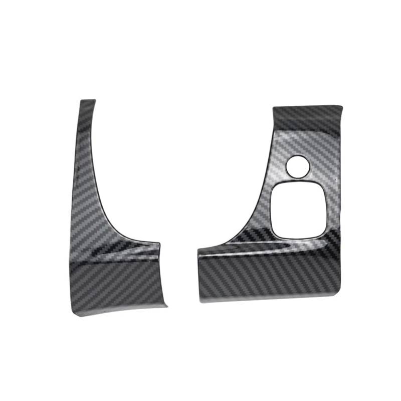 Auto Trim Abdeckung Rahmen Zubehör Für Ford Für Ranger 2015 2016 2017 2018 2019 2020 2021 2 Stück Carbon Faser Farbe Rückspiegel Einstellung Taste Armaturenbrett Abdeckung Trim(Right Hand Drive) von LinQianBhD