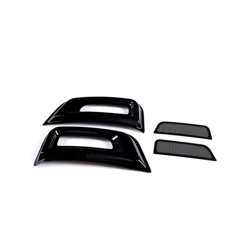 Auto Trim Abdeckung Rahmen Zubehör Für Land Für Rover Für Defender 90 110 2020 2021 2022 2023 2024 Auto Center Konsole Panel Lenkrad Tür Griff Modifizierte ABS Glanz Schwarz(Style 30) von LinQianBhD