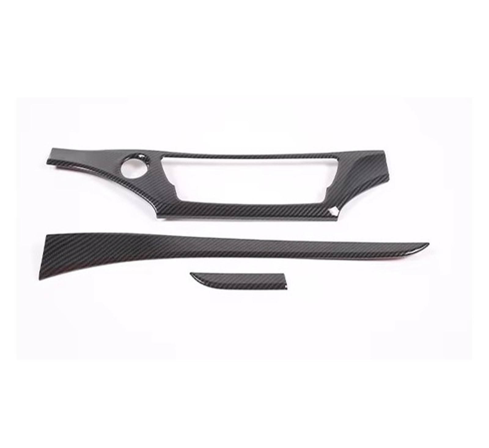 Auto Trim Abdeckung Rahmen Zubehör Für Pilot 2015 2016 2017 2018 2019 2020 2021 2022 ABS Carbon Faser Stil Auto Center Konsole Dashboard Panel Dekorative Aufkleber Innen(Carbon Fiber) von LinQianBhD