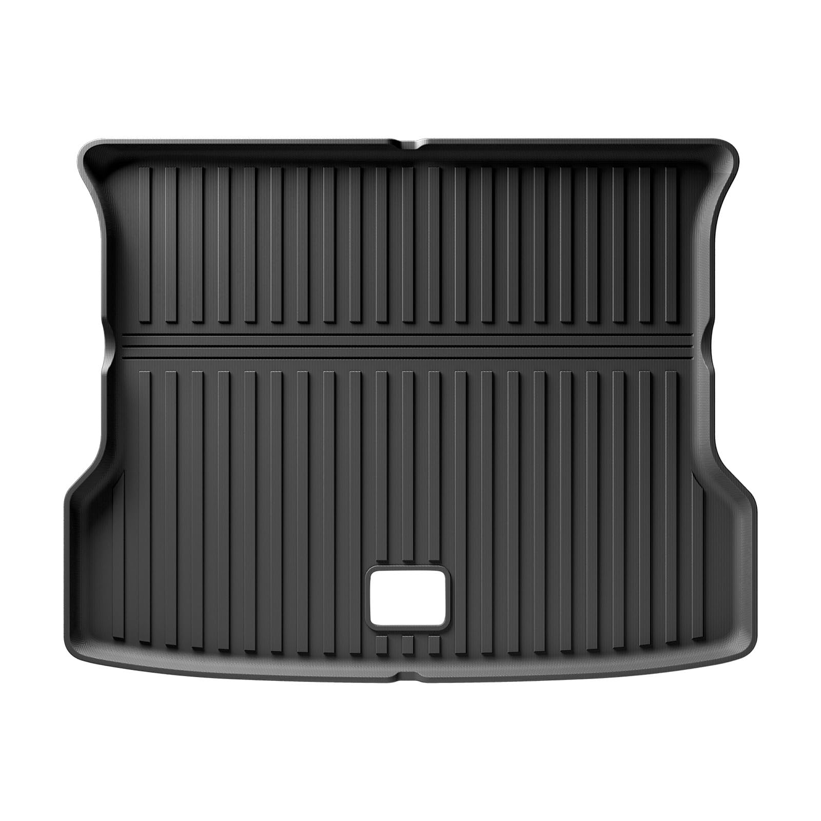 Autofußmatten Auto Fußmatten Cargo Liner Kofferraum Pad TPE 3D Fußmatte Wasserdicht Geruchlos Tablett Set Für Xpeng Für G6 Automatten(G6 Trunk 1pc) von LinQianBhD