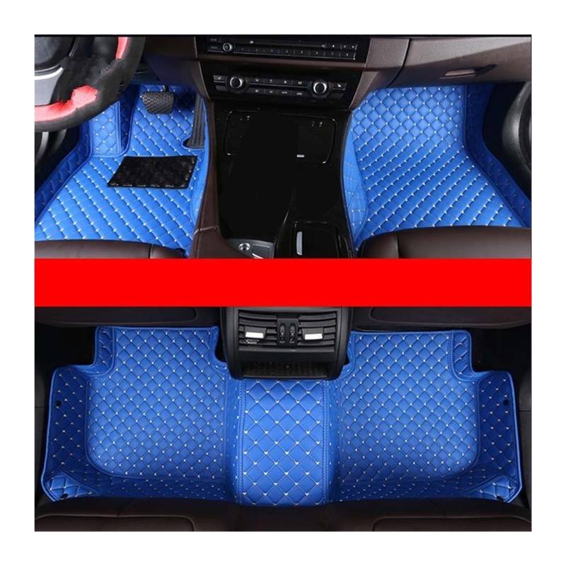 Autofußmatten Benutzerdefinierte Auto Fußmatten Für Hyundai Für I30 2007-2012 Auto Teppiche Fuß Coche Zubehör Automatten(Blue) von LinQianBhD