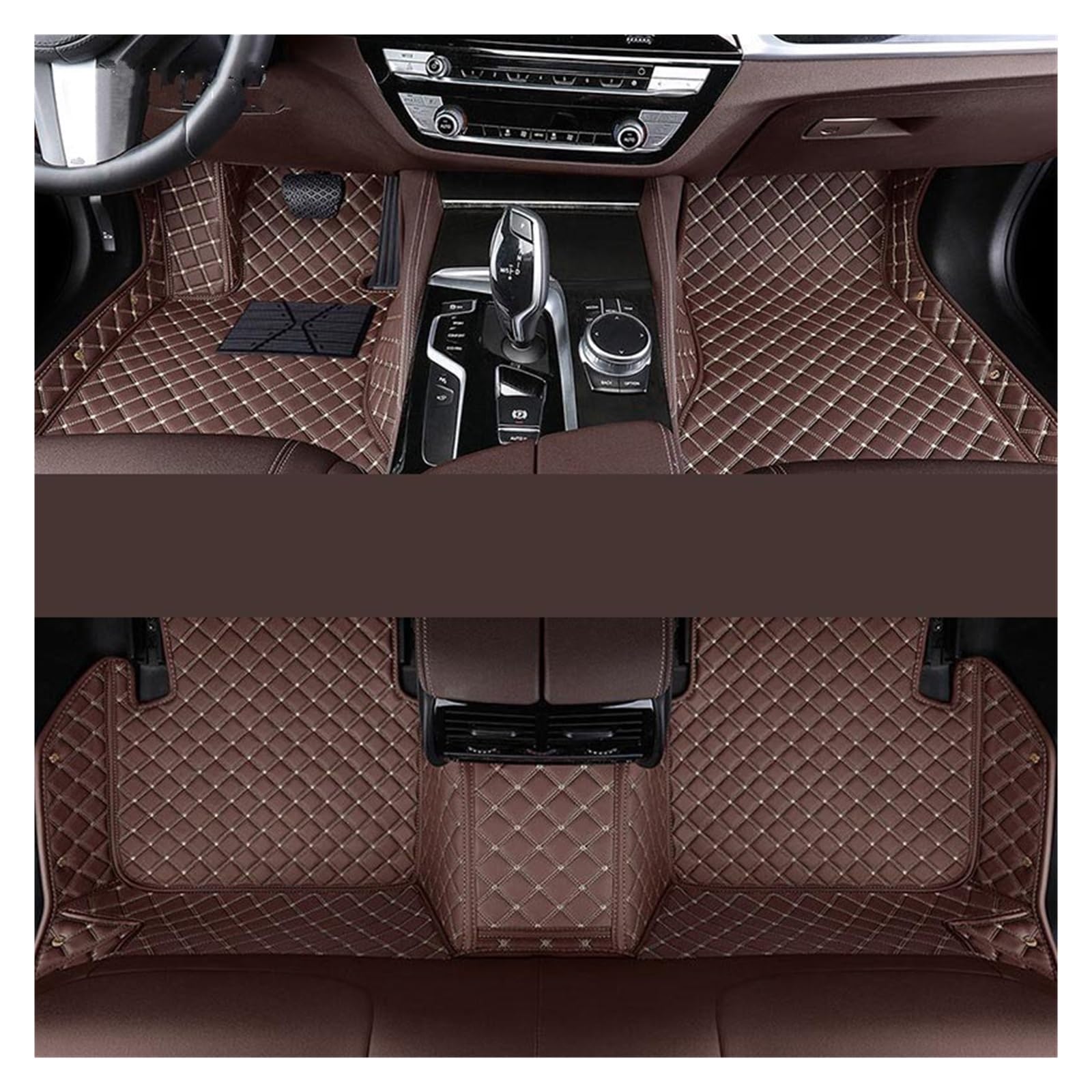 Autofußmatten Custom Car Fußmatten Für Infiniti Für FX Für FX30 Für FX35 Für FX37 Für FX45 Für FX50 2003-2022 Auto Teppiche Fuß Coche Automatten(Coffee,2009-2022 Years) von LinQianBhD