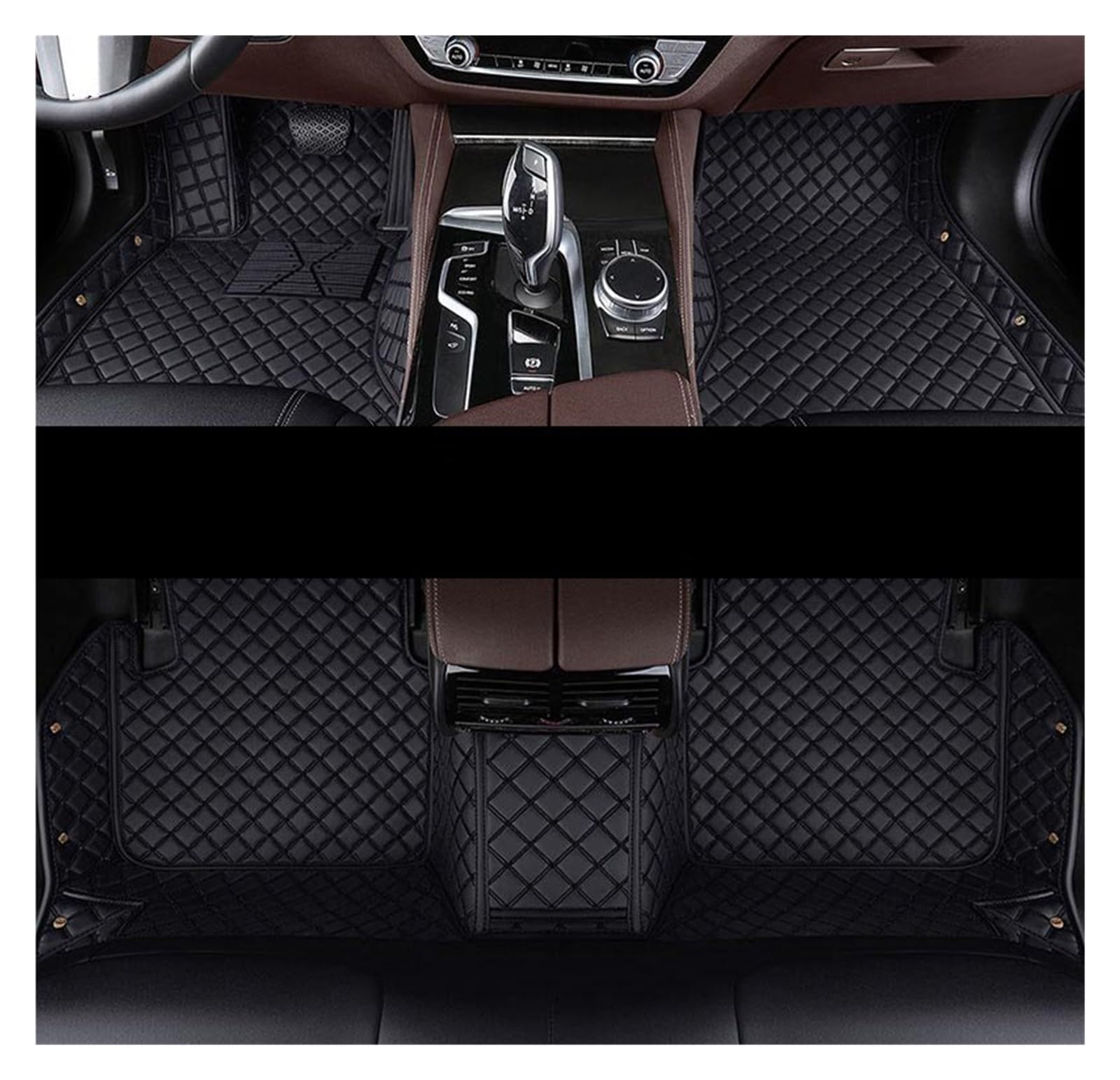 Autofußmatten Custom Car Fußmatten Für Lexus Für GX Für GX460 Für GX470 2001-2023 Auto Teppiche Fuß Coche Zubehör Automatten(Black,2010-2023) von LinQianBhD