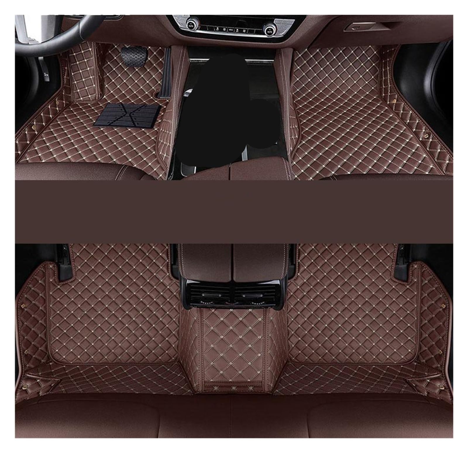 Autofußmatten Für Lexus Für GX Für GX460 Für GX470 2001-2023 Custom Car Fußmatten Auto Teppiche Fuß Coche Zubehör Automatten(Coffee,2001-2009) von LinQianBhD