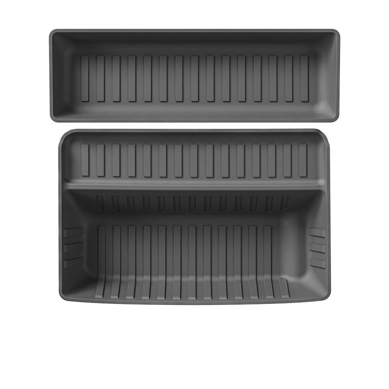 Autofußmatten Für Xpeng Für G6 Auto Fußmatten Cargo Liner Kofferraum Pad TPE 3D Fußmatte Wasserdicht Geruchlos Tablett Set Automatten(G6 Lower-Trunk) von LinQianBhD