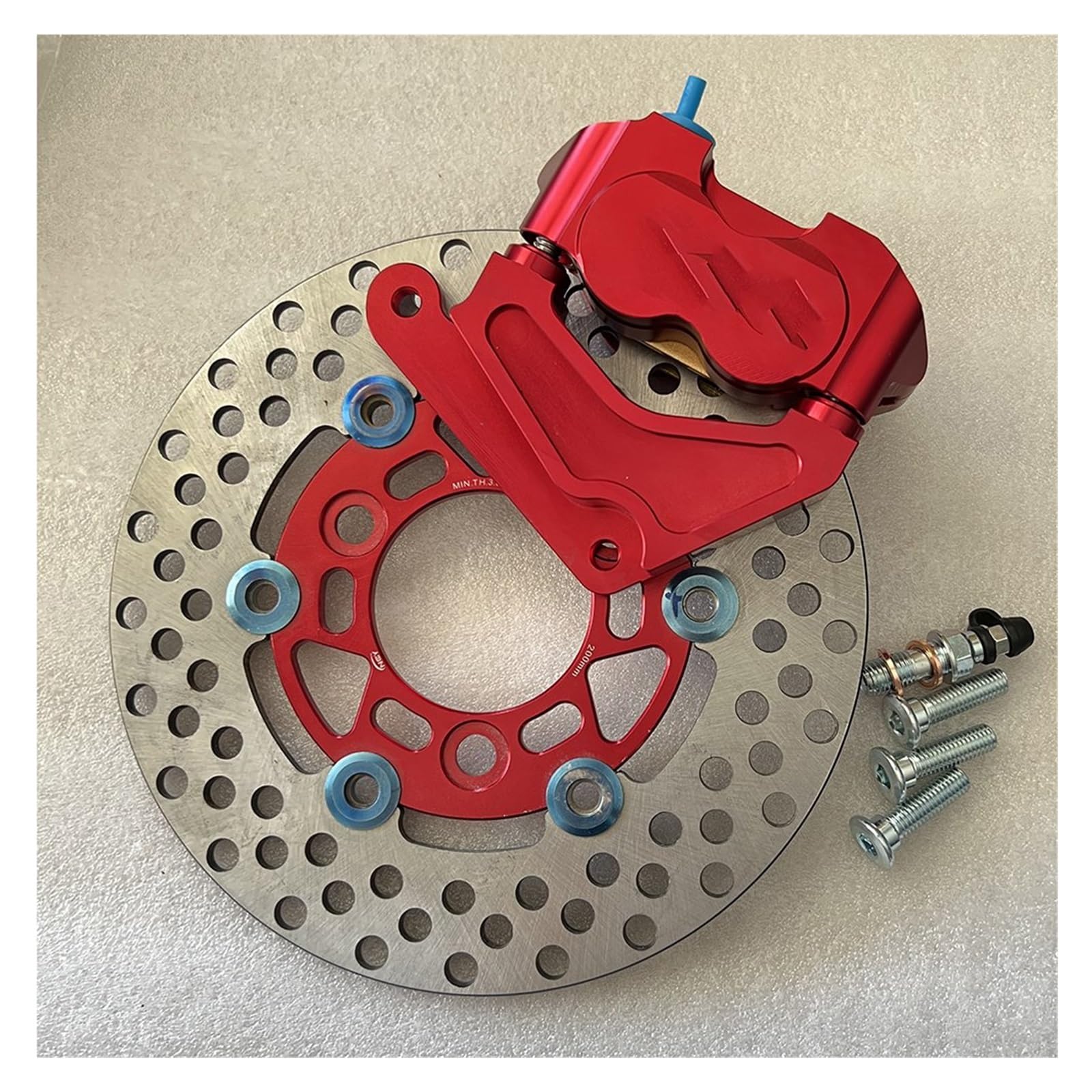 Bremsklötze Für DIO Für AF27 28 18 Für ZX Für AF34 35 36 Schwimmende Kühlung Bremsbeläge 200mm Motorrad Bremssättel Discs Set Bremsbeläge(Red) von LinQianBhD