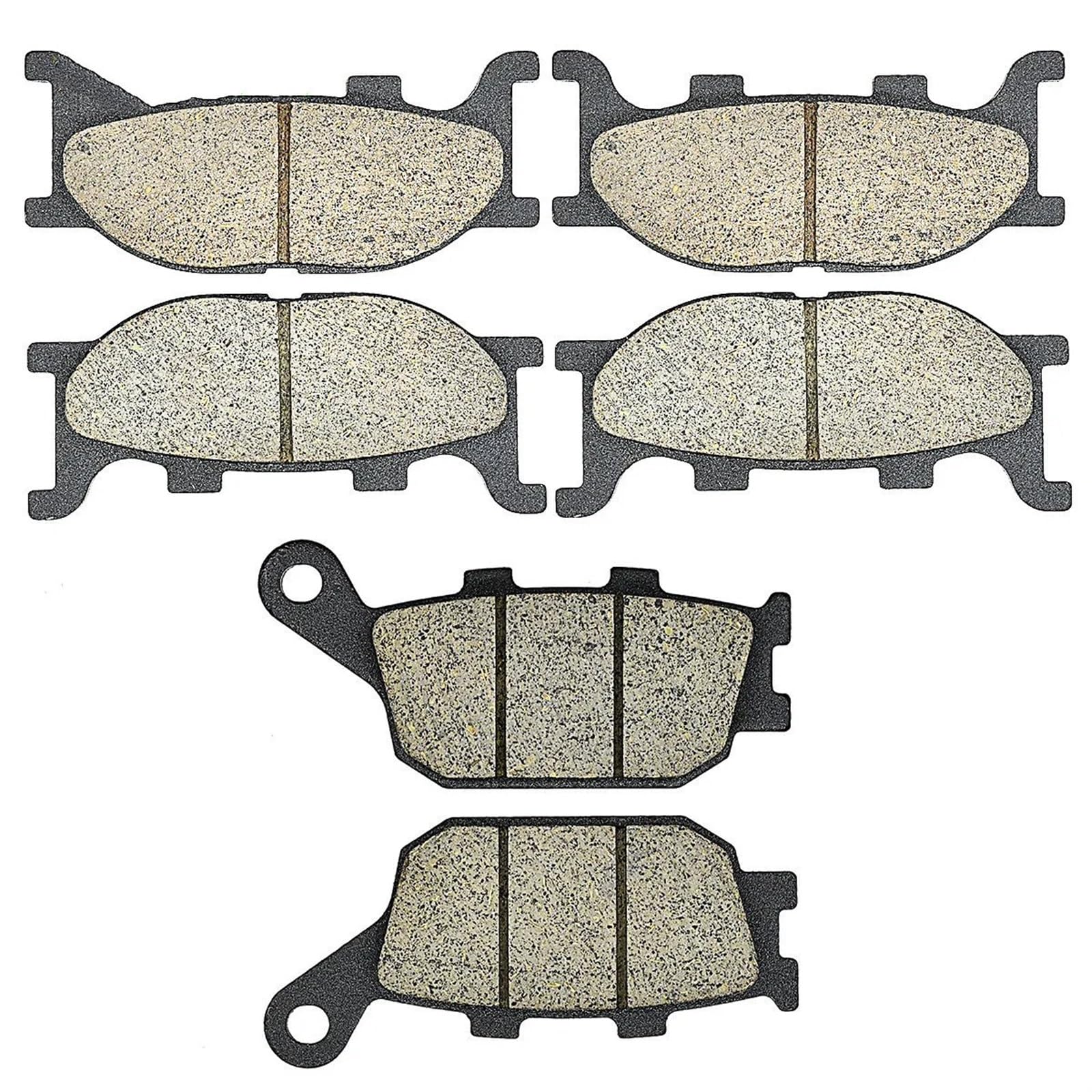 Bremsklötze Für Für FZ6 Für FZ 6 Für Fazer 600 2 Kolben Sattel 2004-2007 Für XJ6 Für XJ 6 SNF Motorrad Vorne Hinten Bremsbeläge Bremsbeläge(Front and Rear) von LinQianBhD