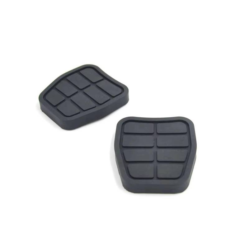 Bremskupplungspedal 2 Stücke Auto Zubehör Pedal Pad Gummi Abdeckungen Bremse Kupplung Pedal Pad Abdeckung Schutzhülle Für VW Für Golf Für Jetta Auto Bremspedal von LinQianBhD