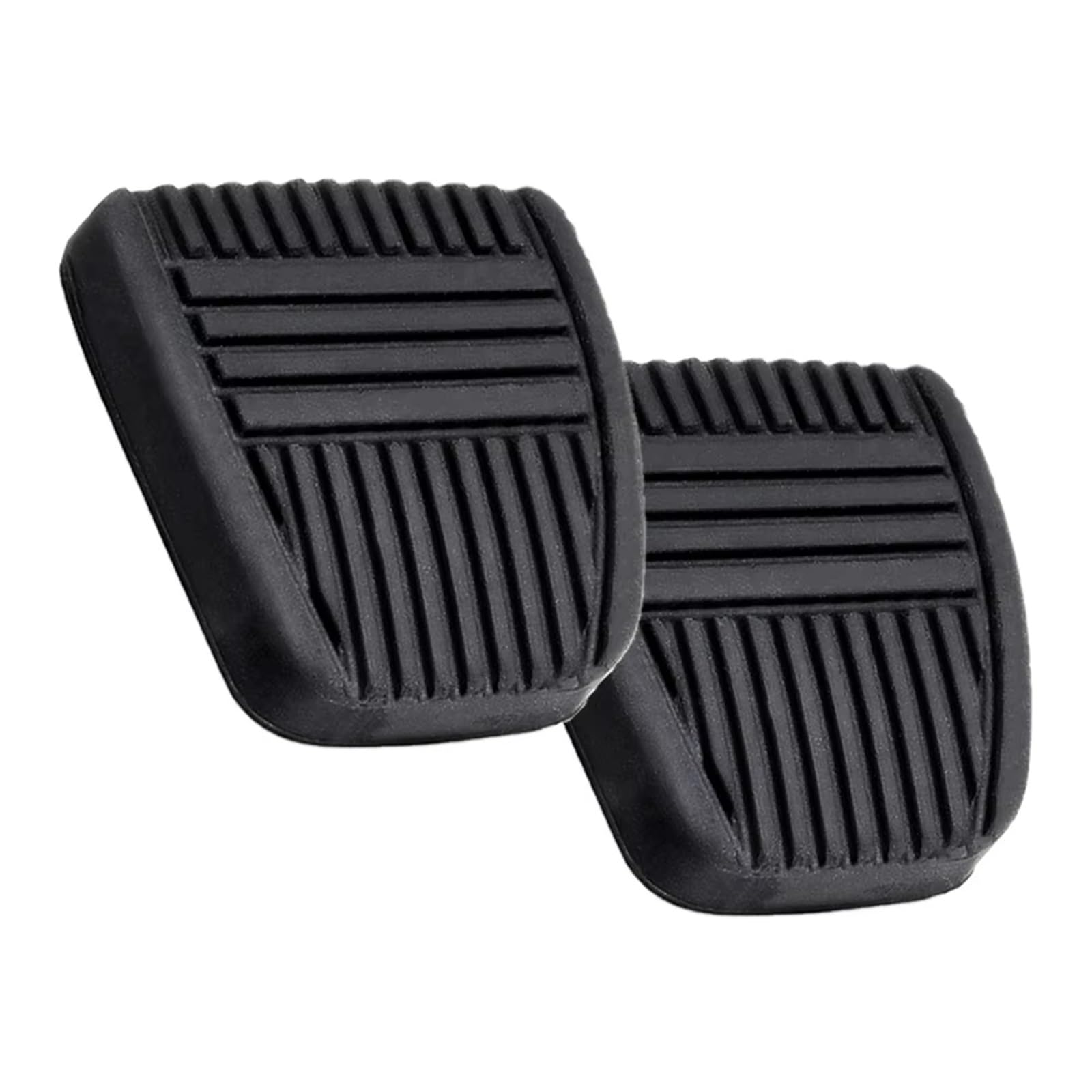 Bremskupplungspedal Auto Schwarz Bremse Kupplung Pedal Pad Gummi Abdeckung Trans Fahrzeuge 31321-14020 31321-14010 Für Toyota Für Camry Für Celica Für RAV4 Für Tacoma Auto Bremspedal(2pcs) von LinQianBhD