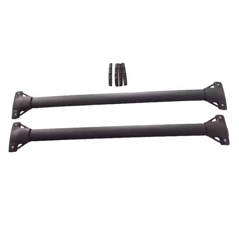 Dachträger Querträger Aluminium Legierung Bars Auto Dach Rack Gepäck Fracht Träger Für Chery Für Jetour Für T2 Für Reisenden 2023 2024 Relingträger Dachträger(Black 2 Piece) von LinQianBhD