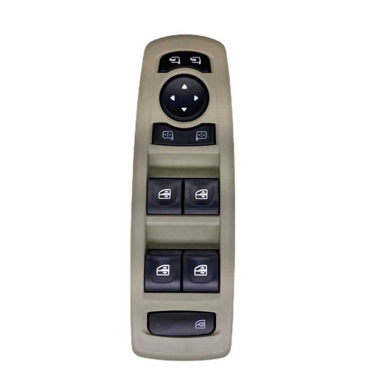 Fensterheberschalter Für Laguna 3 Für Megane 3 Für Fluence 2008-2016 254000015R Power Master Fenster Control Schalter Konsole Regler Taste Fensterheber Schalter(Beige) von LinQianBhD